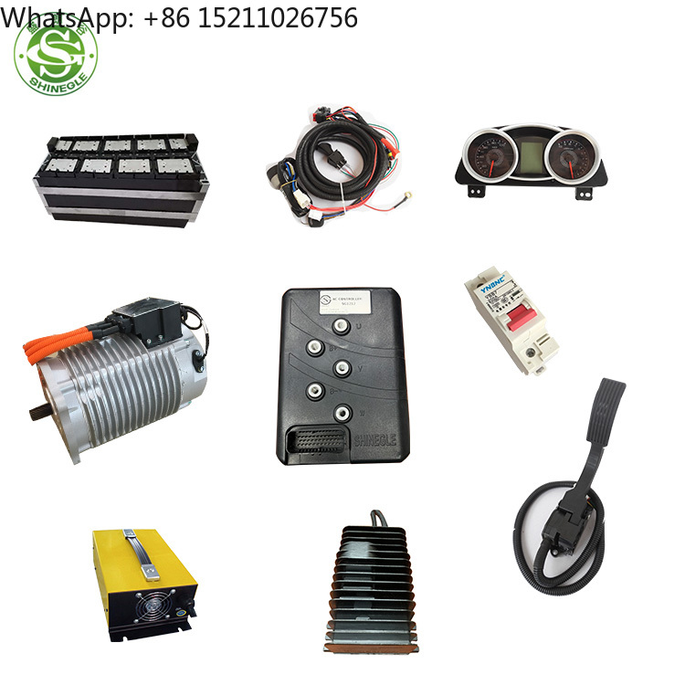 SHINEGLE 15kw 96v AC Motor Con - Ev Electric Motor Conversion Kit Car review and price
